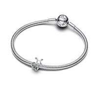 Charm Pandora Donna Animals and Pets in Argento Cubic Zirconia 794557C01 - 794557C01